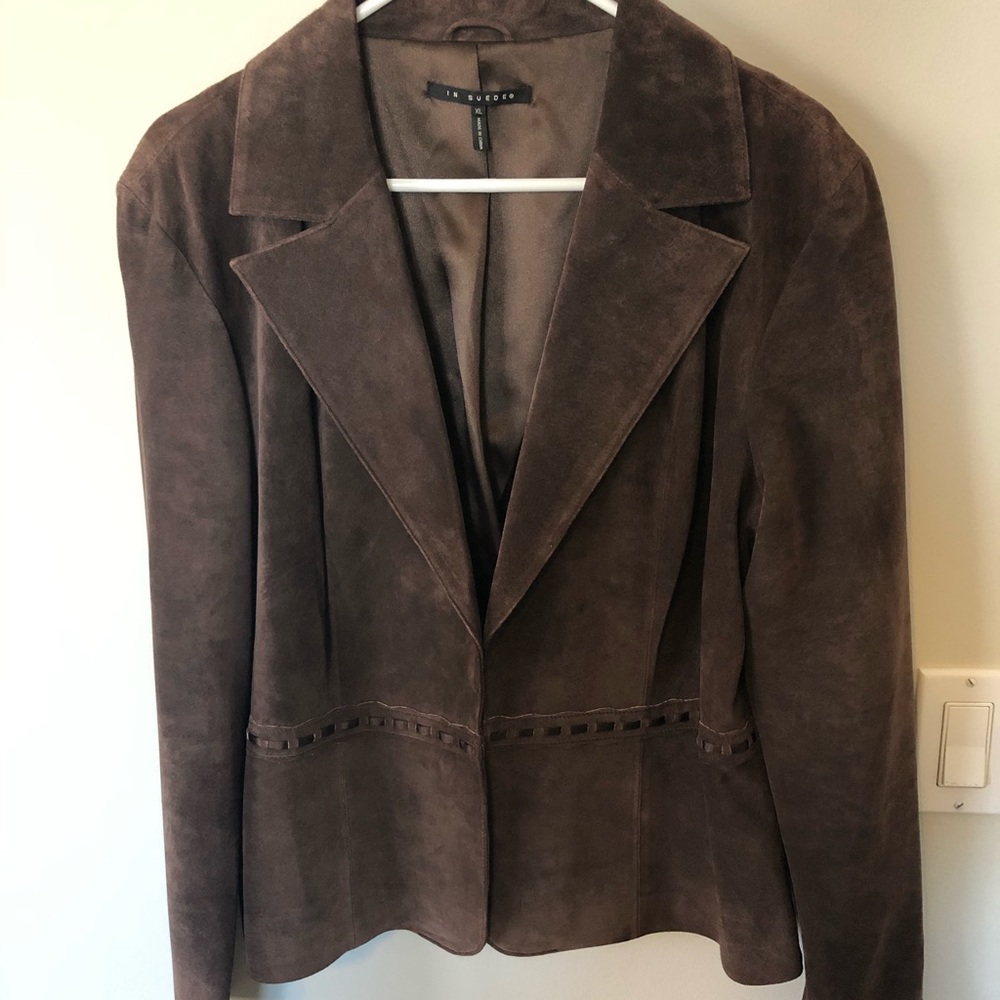 In Suede suede jacket